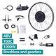 48v 1000w Brushless Front Hub Motor Conversion Kits Diy Ebike 700c 45-55km/h