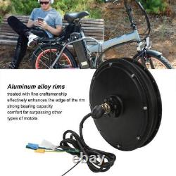 48V 1000W Brushless Front Wheel Hub Motor Kit for Electric Vehicles E-Bike
