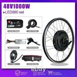 48V 1000W E-bike Conversion Kit Front / Rear Wheel Hub Motor for 20-29Inch 700C