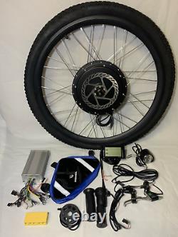 48V 1000w electric bike kit with 250w switch 26inch front wheel ebike