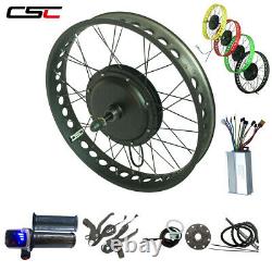 48V 1500W 20inch 4.0 wide Snow beach Fat ebike electric E bicycle conversion kit