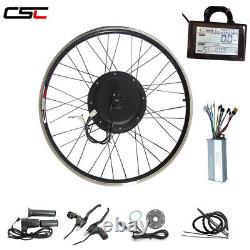 48V 1500W Ebike kit Front or Rear Hub Motor Wheel electric bicycle conversion