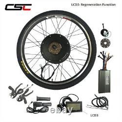 48V 1500W Electric Bicycle Motor Kit 27.5 28 29 inch E-Bike Conversion Kit LCD3