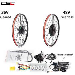 48V 1500W Wheel Electric Bicycle Motor Conversion Kit E Bike Cycling LCD