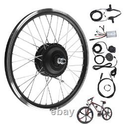 48V 250W 20 Front Wheel Electric Bicycle E-Bike Motor Controller Conversion Kit