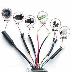 48V 250W Motor 24in 12G Rim with KT900S Meter Ebike Conversion Kits DIY Parts