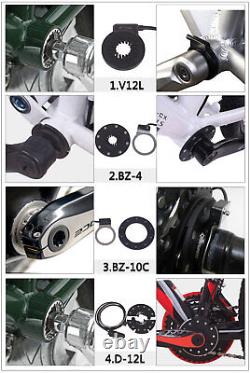 48V 500W 1000W Electric Bike Conversion Kit Ebike Front Rear Wheel Hub Motor Kit