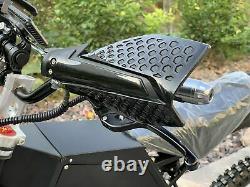 5000w 72v Adult Electric Off Road Dirt Bike Bomber Mountain Ebike Fast 45 MPH+
