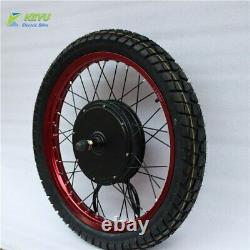 72V 60V 1500W 3000W 5000w Hub Motor Wheel Tyre Front Wheel Kit Tire For Ebike UK