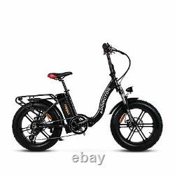 750W 16A Electric Folding Step-Through Bicycle Addmotor M140R7 EBike 20Fat Tire