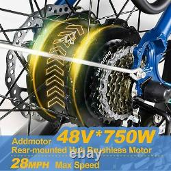 750W 24 Fat Tire Electric Bike City Bicycle Addmotor M-430 48V Li-battery EBike