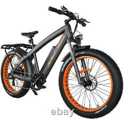 750W Electric Bike Addmotor M-560 P7 Mountain 26 Fat Tire Ebike 12.8AH Battery