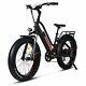750w Electric Bike Front Suspension Bicycle Step-thru Addmotor M-430 Pedal Ebike