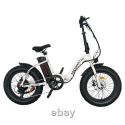AOSTIRMOTOR 500W Electric Bike Ebike Fat Tire 36V 13Ah Removable Battery Bicycle