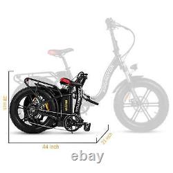 Addmotor 750W 16AH 20'' Folding Electric Bicycle Step-Thru Bike M-140 R7 E-BIKE
