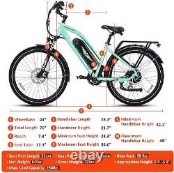 Addmotor E-43 26'' 20Ah 48V Electric Bike Bicycle Mountain City EBikes PAS7 500W