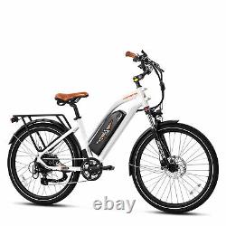 Addmotor E-43 26'' Electric Step-thru Bike 48V 20Ah City E-bike 20MPH Hydraulic