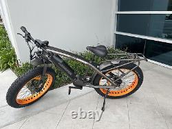 Addmotor Ebike 26'' 1000W Mid Drive 48V 17.5Ah Electric Bike Fat Tire 35MPH PAS5