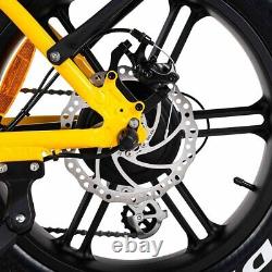 Addmotor Folding Electric Bicycle Fat Tire Beach City Ebike 20 48V 750W 16AH