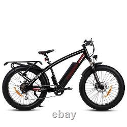 Addmotor M560 Electric Bicycle 26 Fat Tire EBike 750W 48V 17A Removable Battery
