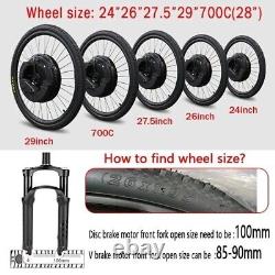 All in One Electric Bicycle Wheel Kit Front Wheel 36V 350W E-Bike Conversion Kit
