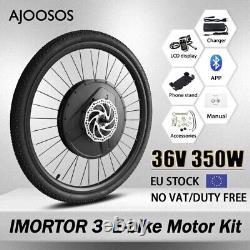 Bluetooth Wireless Electric Motor Kit with Battery v disc Brake Ebike Conversion