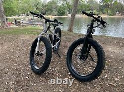 Burch 26 500W 48V Fat Tire Mountain Beach Electric Bicycle E-Bike Lightweight
