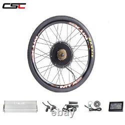 Complete Ebike kit 48V 1500W with MTX33 MTX39 KT LCD for disc brake bicycle kit