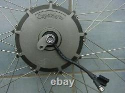 Crystalyte G 25 E-Bike Vorderrad 28 Frontmotor 36V 250 W-500 W neuwertig 25-622