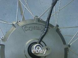 Crystalyte G 25 E-Bike Vorderrad 28 Frontmotor 36V 250 W-500 W neuwertig 25-622