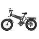 Deepower 1000w 48v Electric Bike Foldable For Mountain Sand Snow Winter Riding