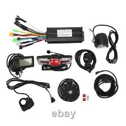 E-Bike 30A 24/36/48V Controller EN05 Panel With Front Tail Lamp Thumb Throttle