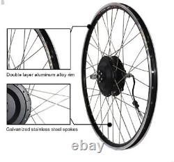 E-Bike Conversion Kit 148V 350/500W Dual Mode Controller Front Motor Wheel