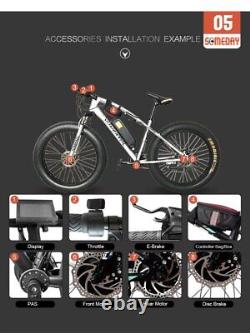 E-Bike Conversion Kit 16-29 Inch 700C 36V 48V 250W Front/Rear Hub Motor Wheel