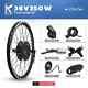 E-bike Conversion Kit 36v 48v 350w Brushless Front Wheel Hub Motor 16-29 700c