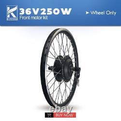 E-Bike Conversion Kit 36V48V 250W Ebike Front Wheel Hub Motor 20-29700C Wheel