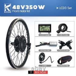 E-Bike Conversion Kit 36V48V 350W Front Brushless Motor Wheel Hub16-29700C