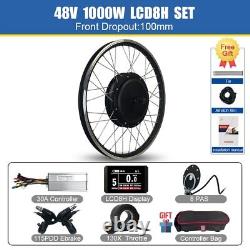 E-Bike Conversion Kit 48V1000W Front Hub Motor Wheel 20 24 26 27.5 28 29 700C