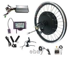 E-bike 48V 1000W 24 Bike Front Wheel Conversion Kit, Hub motor with sw900 LCD
