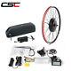 E-bike Conversion Kit Lcd 48v 500w 1000w 1500w Gearless Motor Wheel And Battery