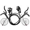 Ebike Hydraulic Disc Brake Set Electric Bicycle Cut Off Brake Lever With Rotor