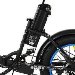 ECOTRIC 20 500W Folding Electric Bike Bicycle eBike Fat tire 7Speed LED Display