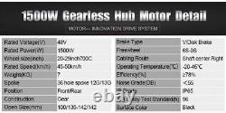 Ebike 36V48V 350W 500W 1000W 1500W Front Rear Cassette Brushless Hub Motor wheel