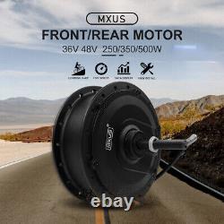 Ebike Brushless Gear Hub Motor36V 48V 350W 500W 250WFront Rear Wheel Drive Motor