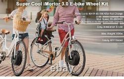 Ebike Conversion Kit 26inch 40KM/H iMotor Electric Bike Front Hub Motor 36V 350W
