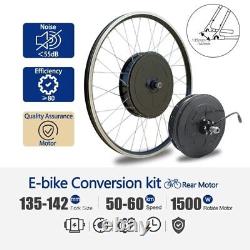 Ebike Conversion Kit 36V 48V 250W 350W 500W 1000W Front Rear Drive Hub Motor
