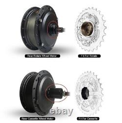 Ebike Conversion Kit 36V 48V 250W Brushless Gear Front Rear Hub Motor Wheel