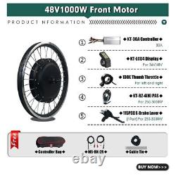 Ebike Conversion Kit 36V 48V 350W 500W 1000W 1500W Front/Rear Hub Motor Wheel