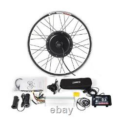 Ebike Conversion Kit 48V Mountain Electric Bicycle DIY Kit with KT-LCD8 Display