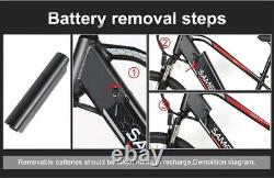 Ebike Electric Bike 27.5inch 48V 500W Adults E-Bicycle 48V13A Removable Battery